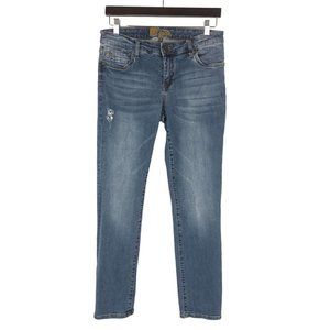 KUT FROM THE KLOTH Skinny Stretch Blue Jeans Women's Size 4 Medium Wash Denim